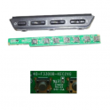 Placa Botonera 40-F3300B-KEC2XG Thomson 40FW3324 SWAP