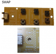 Placa Botonera 40-MT10L1-KEA1XG THOMSON 40FS3246C SWAP