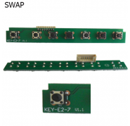 Placa Botonera KEY-E2-7 V1.4 SHARP LC-43CFE6352E SWAP
