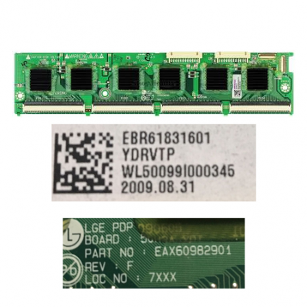 Placa Buffer LG 50PS8000 EAX60982901 EBR61831601 SWAP