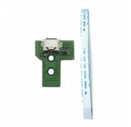 Placa Conector de carga mando Playstation 4 12 Pines