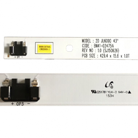 Placa conexión Leds BN41-02475A Samsung UE43JU6060K