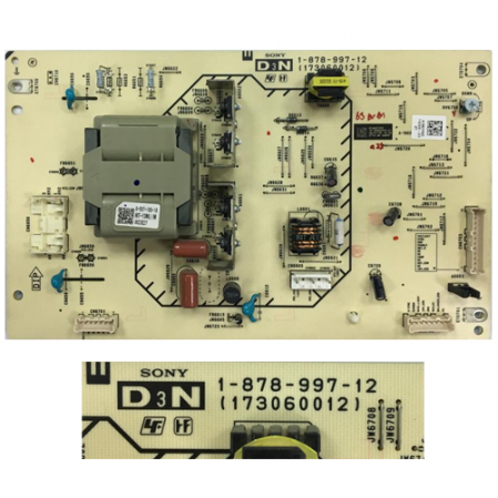 Placa Inverter Sony KDL-52Z5500 1-878-997-12(173060012) SWAP