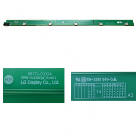 Placa Led 6637L-0033A PANASONIC TX-42ASM651 SWAP
