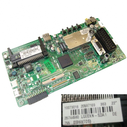 Placa Main Toshiba 17MB60-4.1 20597169 26744580