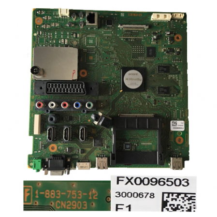 Placa Main 1-883-753-12 Sony KDL-40HX720    SWAP