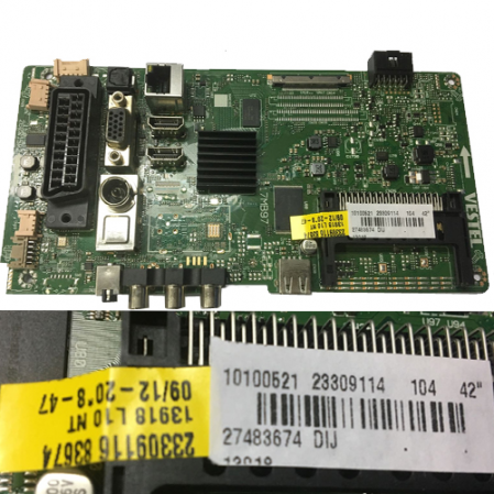 Placa Main  Vestel 260215R2 17MB97  23309114  SWAP