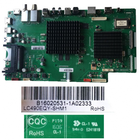 Placa Main B16020531-1A02333 Sharp LC-49CUF8462ES
