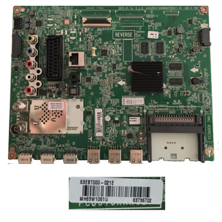 Placa Main EAX66207203(1.0) LG 42LF652V 63EBT000-021E