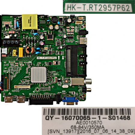 Placa Main HK-T.RT2957P62 Manta LED3204