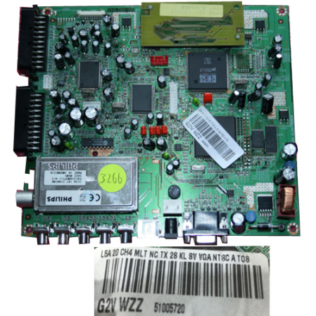 Placa Main L5A 20 CH4 MLT NC TX 28 KL 8V VGA... SWAP