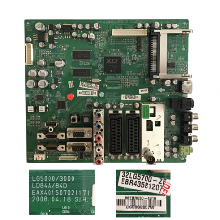 Placa Main LG 32LG5600 EAX40150702(17) EBR43581207 SWAP