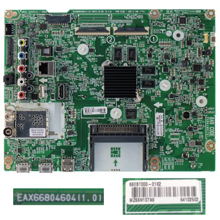 Placa Main LG 40UH630V EAX66804604 (1.0) 66EBT000