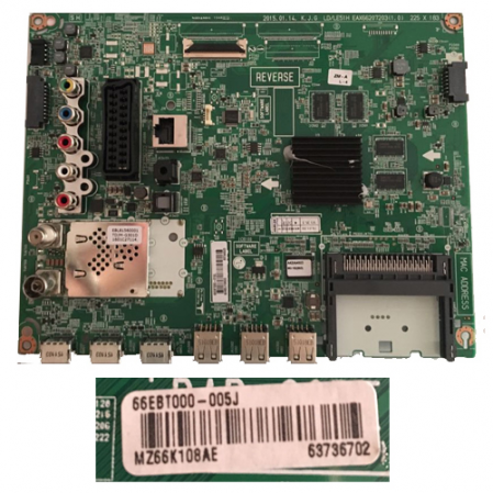 Placa Main LG 42LF652V EAX66207203(1.0) 66EBT000-005J