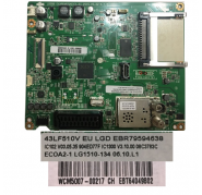 Placa Main LG 43LF510V  EAX66453203(1.0) EBT64049802 EBR79594638