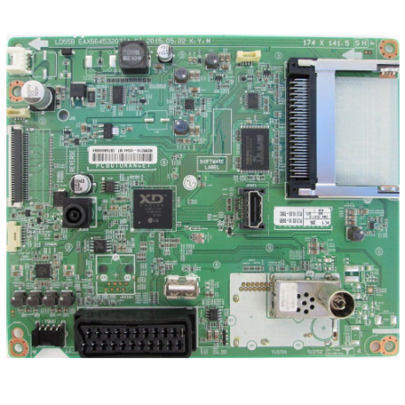 Placa Main LG 43LF510V, 32LF510B EAX66453203(1.0) EBT64049802