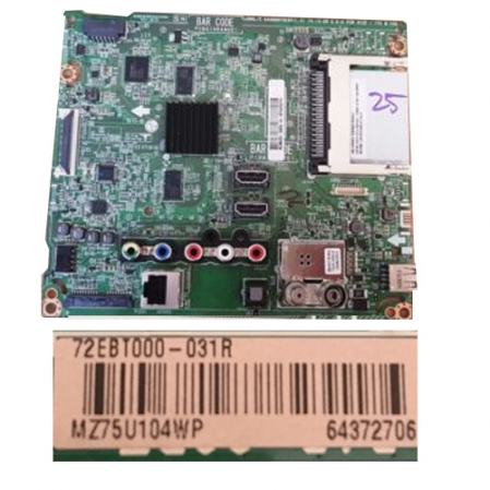 Placa Main LG 43LH590V EAX66873003(1.0) 72EBT000