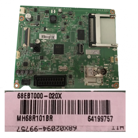 Placa Main LG 49LH5100 EAX66826106 (1.0) 68EBT000