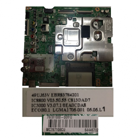 Placa Main LG 49UJ634V EAX67133404(1.0) EBR83784201