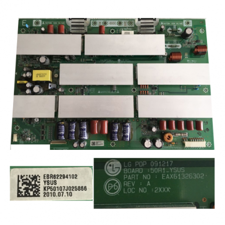 Placa Main LG 50PK950 EAX61326302 REV:A EBR62294102 SWAP