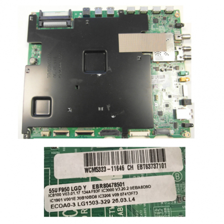 Placa Main LG 55UF950V EBT63737101 EBR80478501