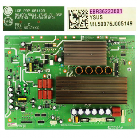 Placa Main  LG 50PC55 EAX34151501 EBR36223601