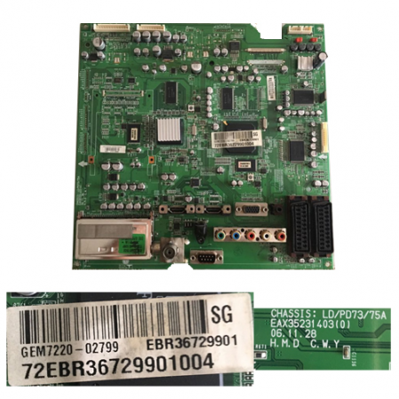 Placa Main LG EAX35231403(0) 72EBR36729901004