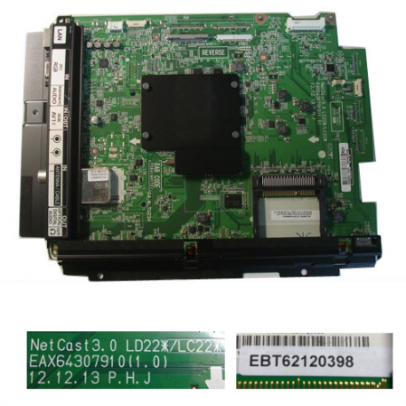 Placa Main LG EBT62120398 EAX64307910 (1.0)