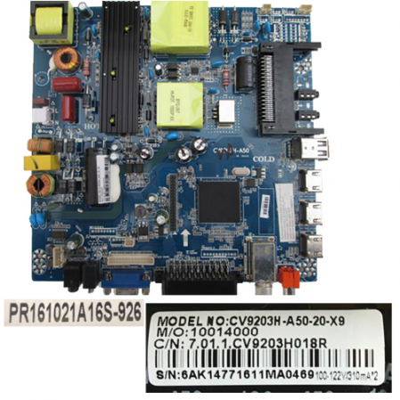 Placa Main NEVIR NVR-7412-55HD-N CV9203H-A50