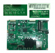 Placa Main  PD92A EAX57566204(0) E230374 Para TV Lg