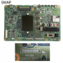 Placa Main PE1000 V28A001325A1 A TOSHIBA 40TL838 SWAP