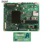 Placa Main PE1014 A V28A001328A1 TOSHIBA 40RL838 SWAP Placa Main PE1014 A V28A001328A1 TOSHIBA 40RL838 SWAP