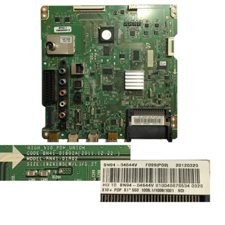 Placa Main SAMSUNG PS51E550D1W BN41-01802A SWAP