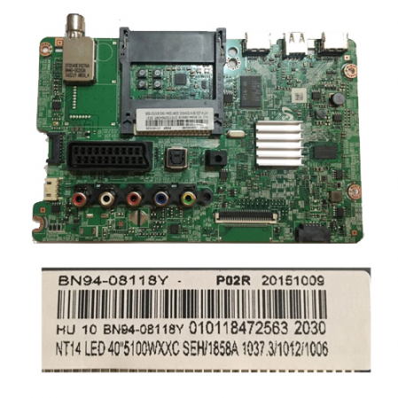 Placa Main SAMSUNG UE40J5100AW BN41-02098B BN94-08118Y
