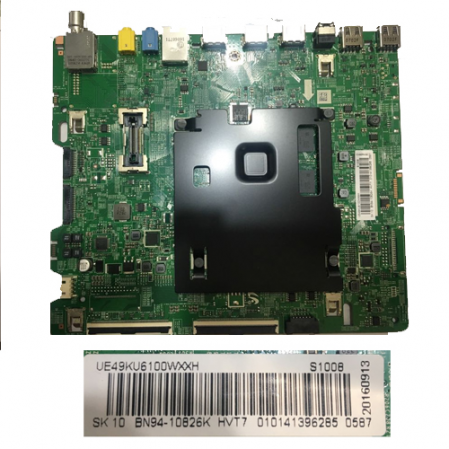 Placa Main SAMSUNG UE49KU6100W BN41-02528A BN94-10826K
