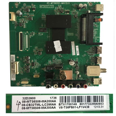 Placa Main THOMSON 32HB5426 40-MT565S1-MAC2LG SWAP