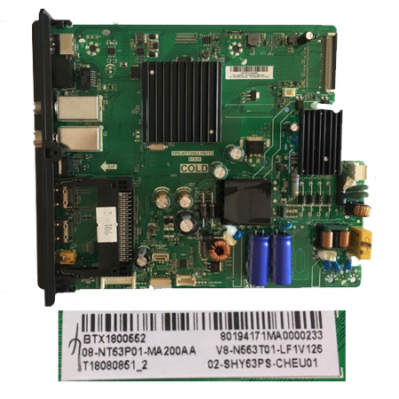 Placa Main Thomson 32HD5506 TPD.NT72563.PB773 BTX1800552  SWAP