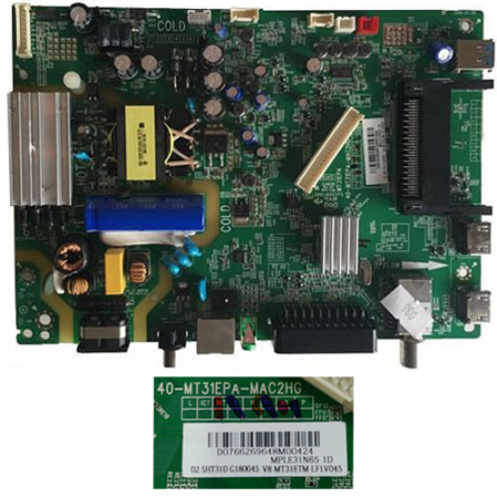 Placa Main THOMSON 40FC3101 D0766269648M00424 MPLE31N65-1D