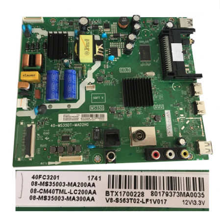 Placa Main THOMSON 40FC3201 40-MS35DT-MAD2HG SWAP