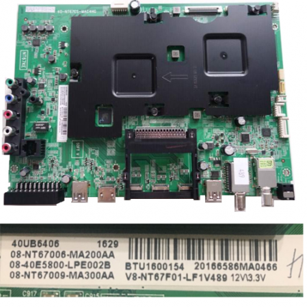 Placa Main THOMSON 40UB6406 40-NT67ES-MAC4HG SWAP