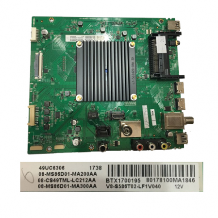 Placa Main THOMSON 49UC6306 40-MS86D1-MAB2HG SWAP