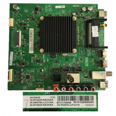 Placa Main THOMSON 49UC6406 40-MT58DU-MAB4HG SWAP