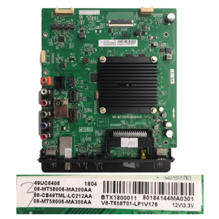 Placa Main Thomson 49UC6406 40-MT58DU-MAB4HG SWAP
