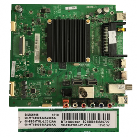 Placa Main THOMSON 55UC6406 40-MT58DU-MAB4HG SWAP