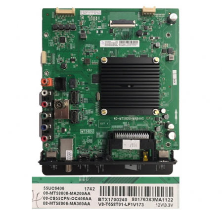 Placa Main Thomson 55UC6406 40-MT58DU-MAB4HG SWAP