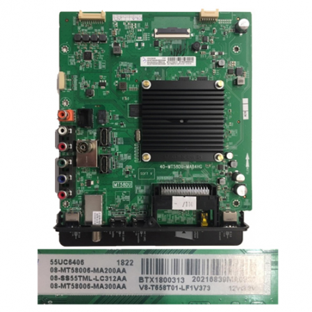 Placa Main Thomson 55UC6406 40-MT58DU-MAB4HG SWAP