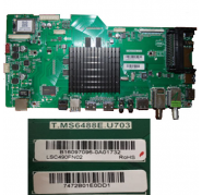 Placa Main T.MS6488E.U703 Sharp LC-49CUF8472ES
