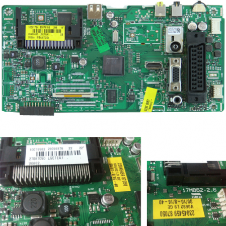 Placa Main TOSHIBA 17MB62-2.6 V0682 L9 GE