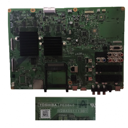 Placa Main Toshiba V28A001113B1  PE0840 A