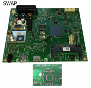 Placa Main VPZ190R-4 V-0 GRUNDIG 40VLE614 SWAP
